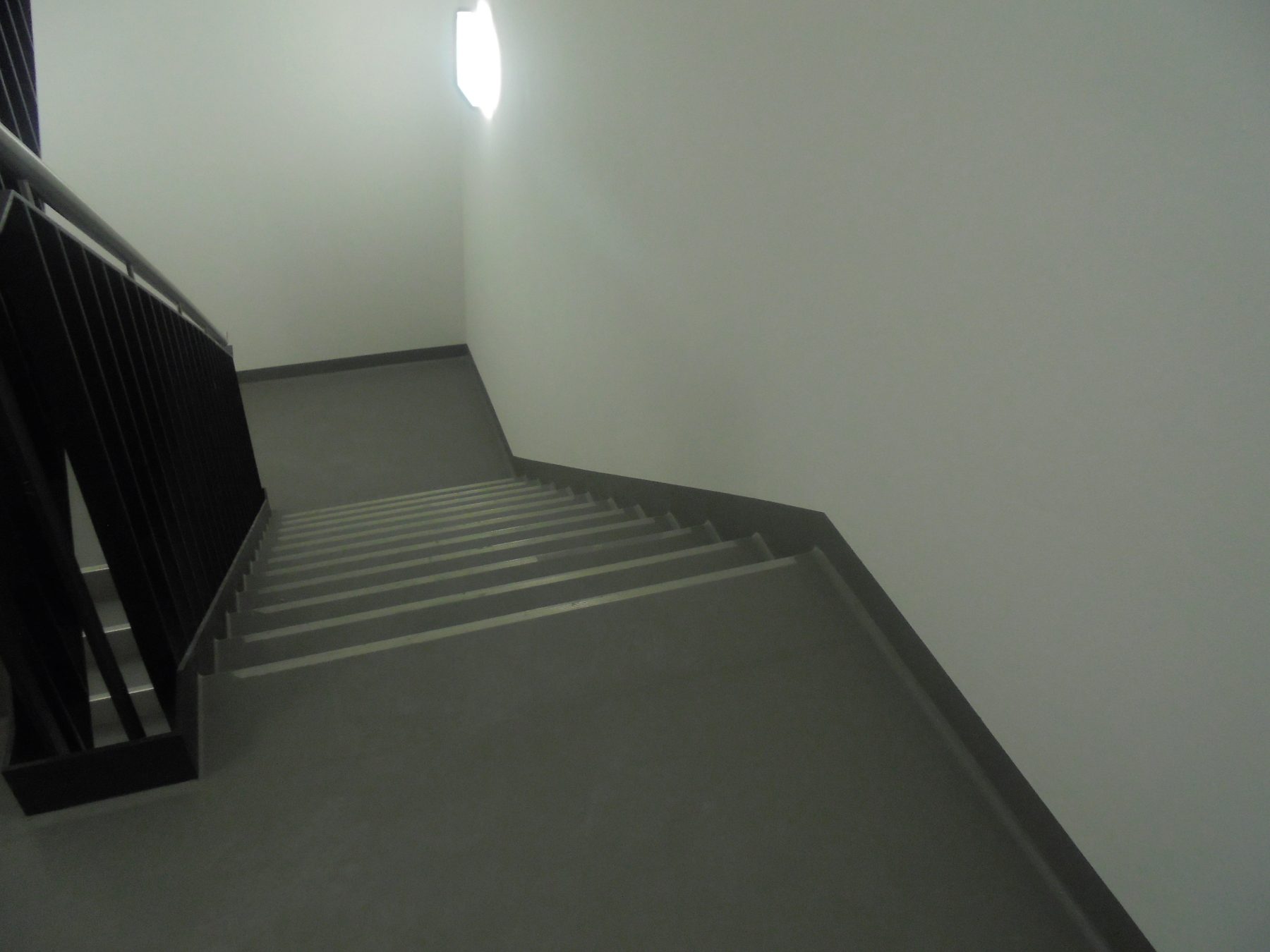 Bodenbeschichtung: Beschichtung Treppenhaus